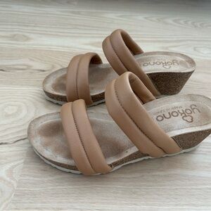 Yokono leather Women's wedges